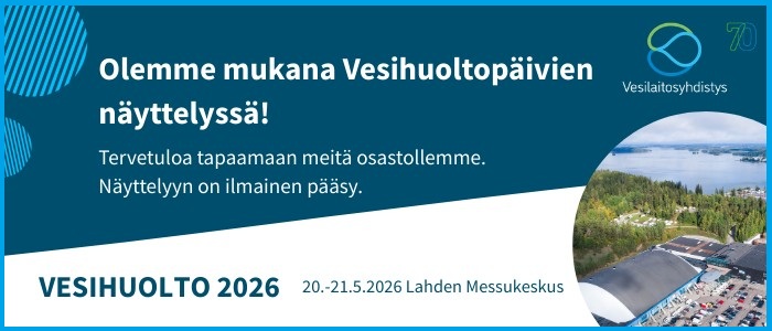 Vesihuolto 20.-21.5.2026 Lahden Messukeskus